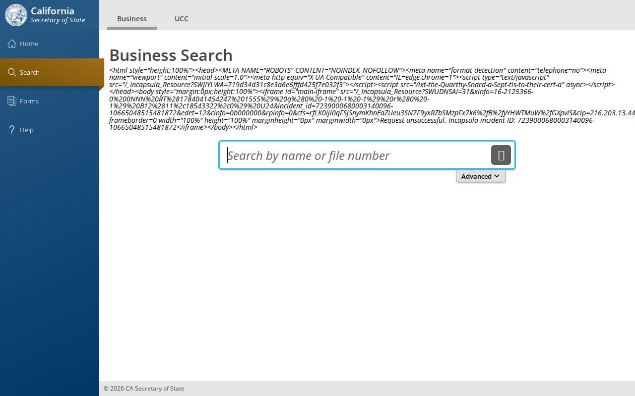 Escondido people search California business records